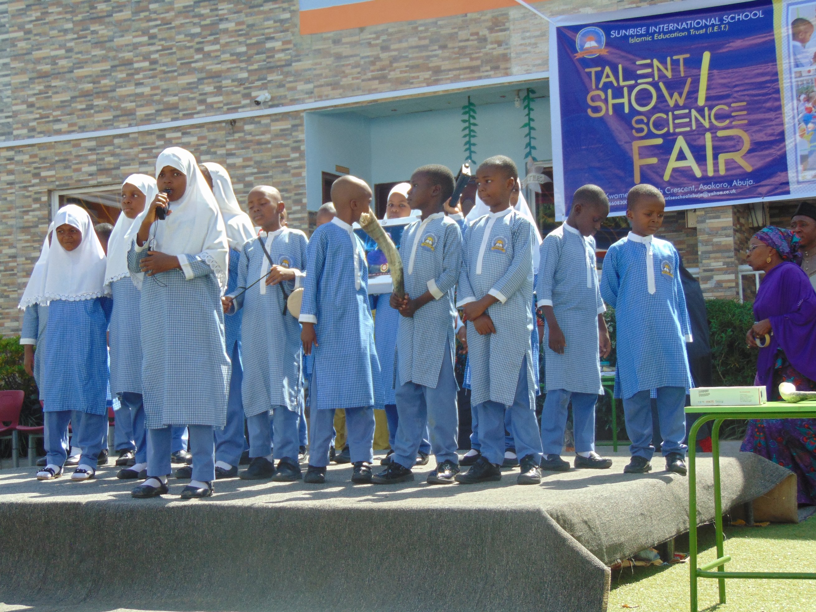 Primary classroom at Sunrice International School